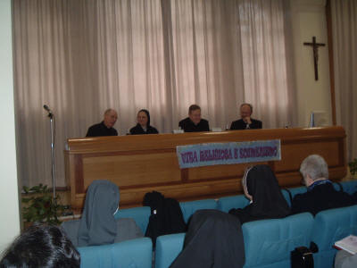 D. Donato Valentini, M. Teresa Simionato, Card. Walter Kasper, Rev Dott. Callan Slipper
