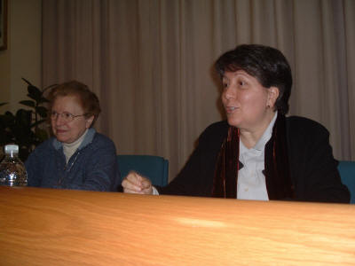 Sr. Giampaola Periotto e Prof.ssa Michelina Tenace