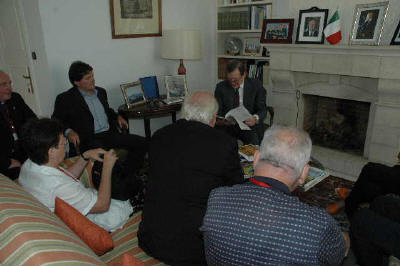 Conferenza dell'ambasciatore d'Italia, dottor Candilio