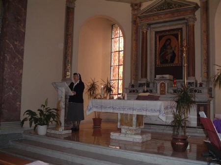 Cappella dell'USMI. Proclamazione della Parola